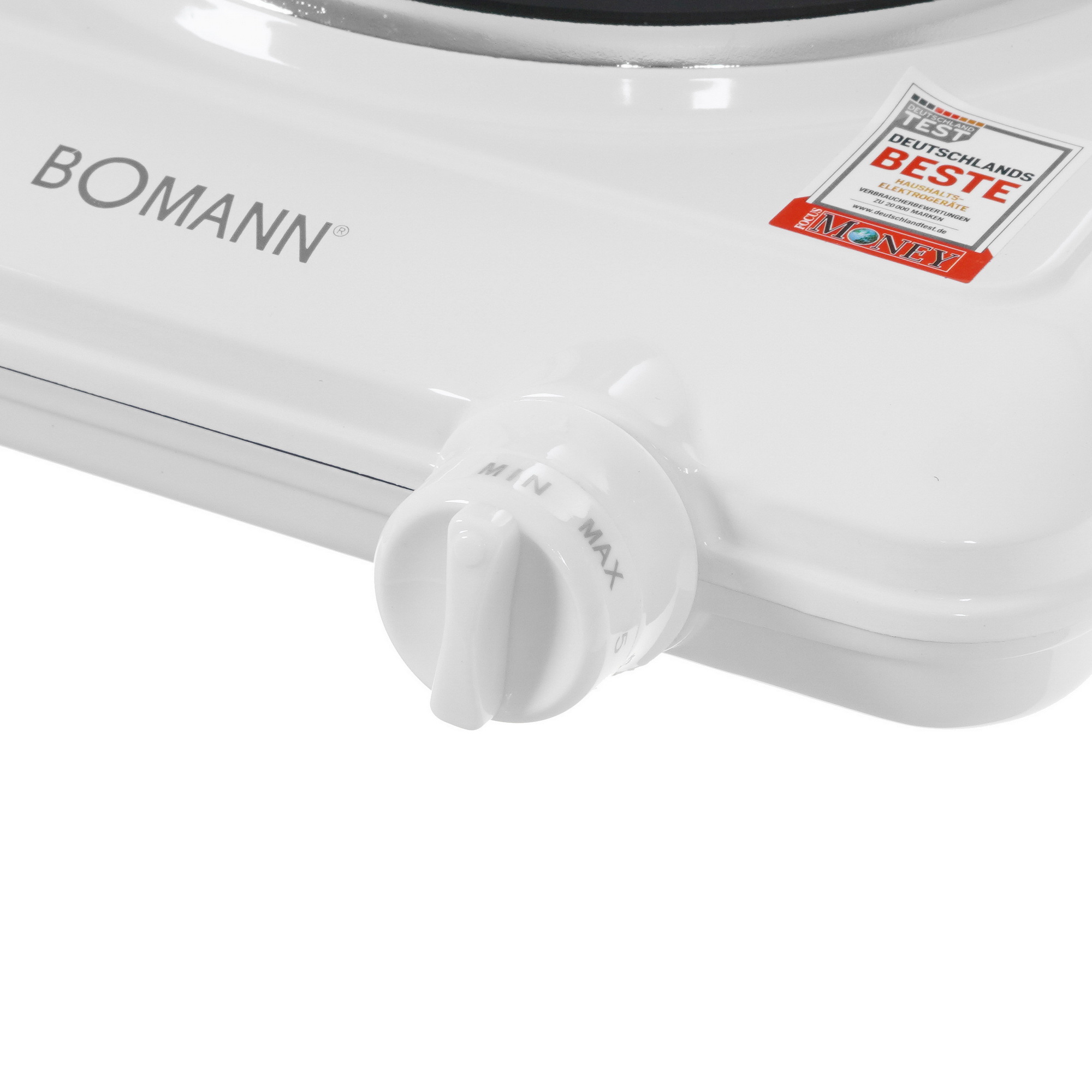5327197 Плита компактная электрическая Bomann EKP 5027 CB белый STDN-0049662 - Вид №2