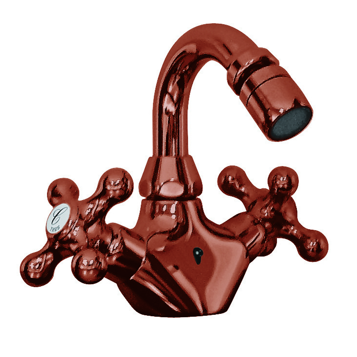 КЕРАМИЧЕСКИЙ смеситель для биде CLASICTRES с одним отверстием-53212402 TRES 