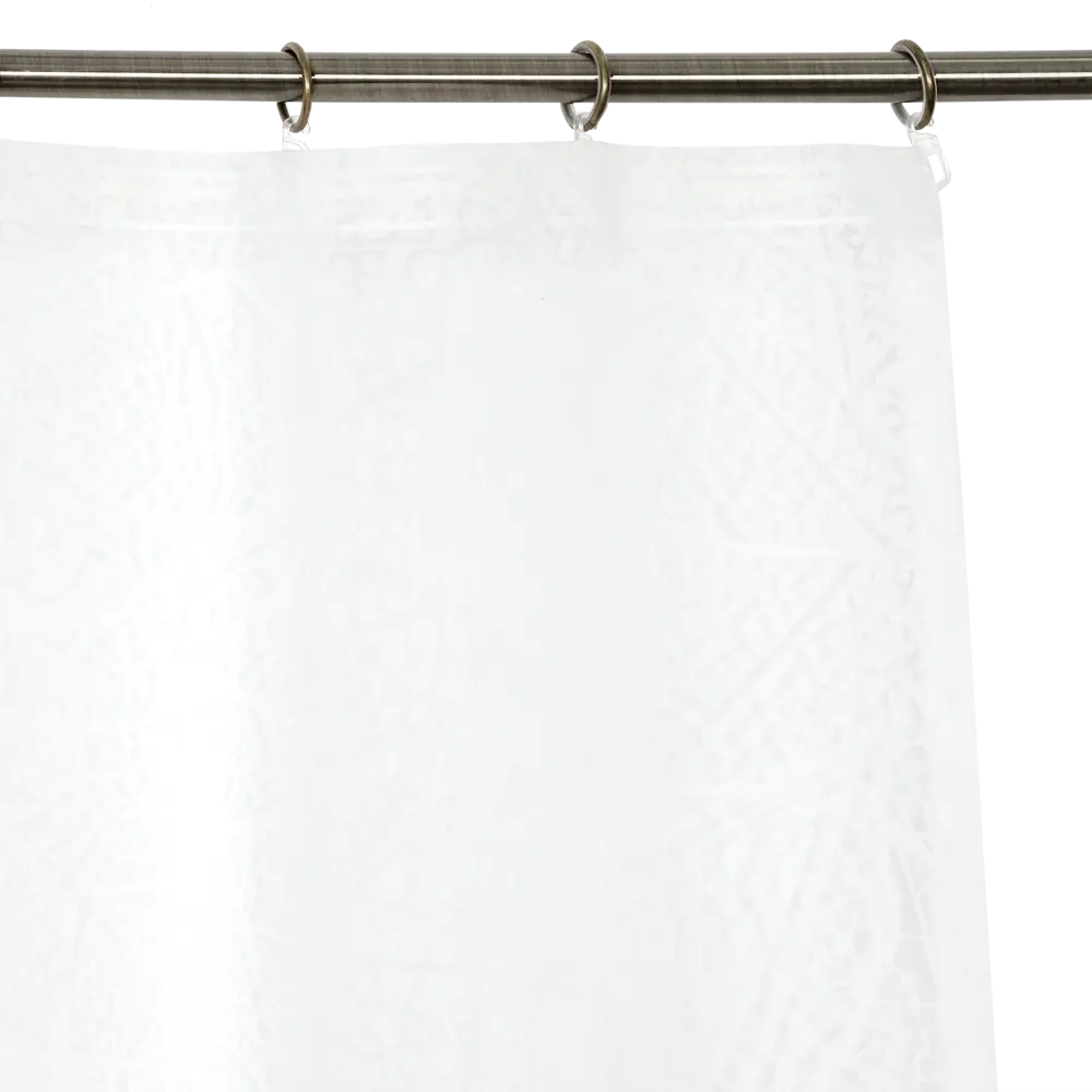 Тюль на ленте «Флора» 250x280 см цвет бежевый GARDEN STLM-2012909 - Вид №4