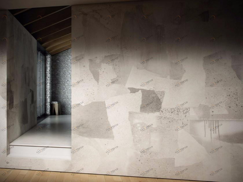 GLAMORA Моющиеся геометрические виниловые обои Spray sun-id-1398651