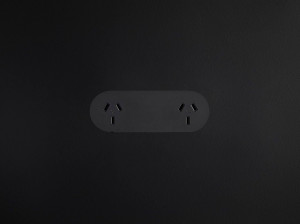 Поликарбонатная двойная электрическая розетка