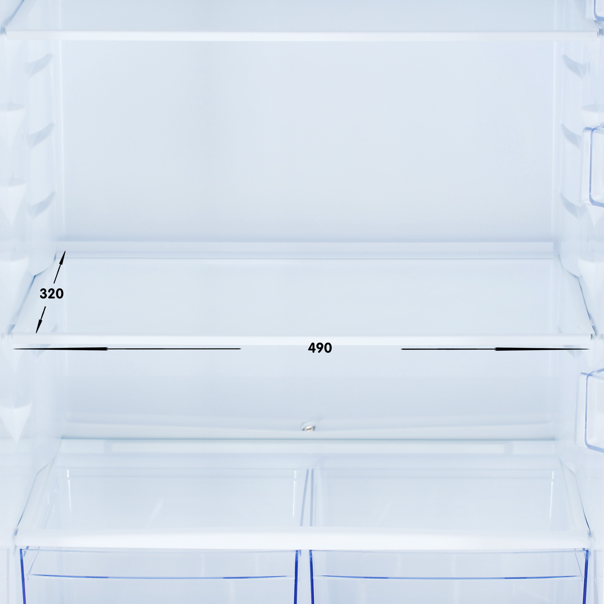 1393750 Холодильник с морозильником   DON R-296 K белый STDN-0150655 - Вид №8