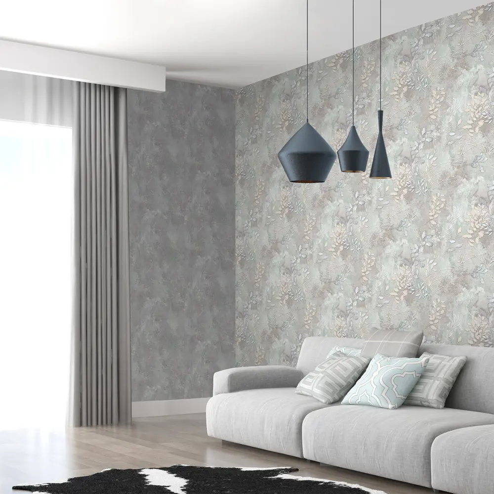 Обои флизелиновые Ateliero Planeta зеленые 1.06 м At281373 STLM-2099276 - Вид №3