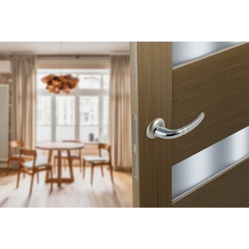 Дверные ручки Edson для межкомнатных дверей в стиле никель 85168564 STLM-0059339 - Вид №9