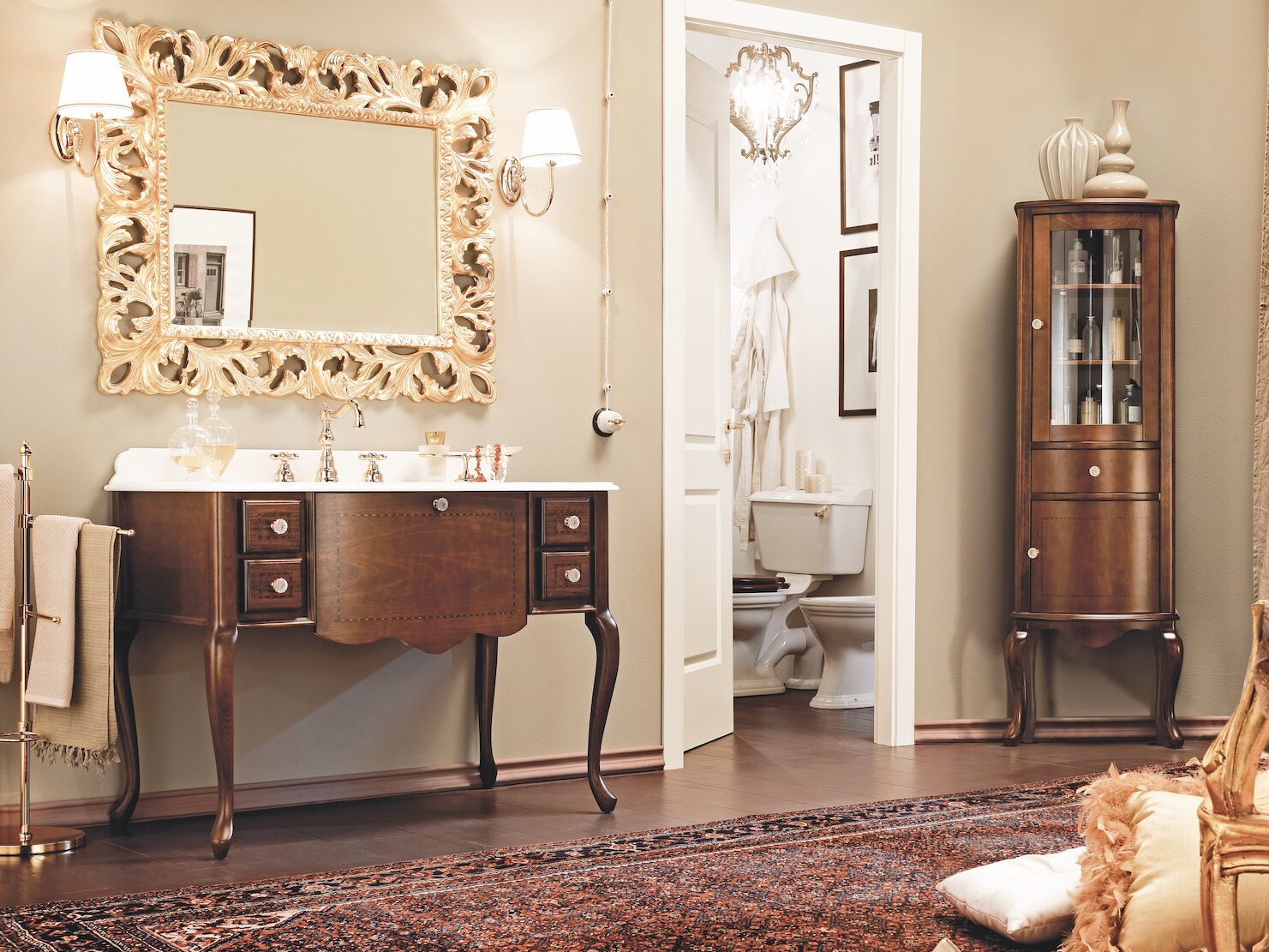 Напольный умывальник с ящиками Gaia Mobili Classic ARCH-00138853