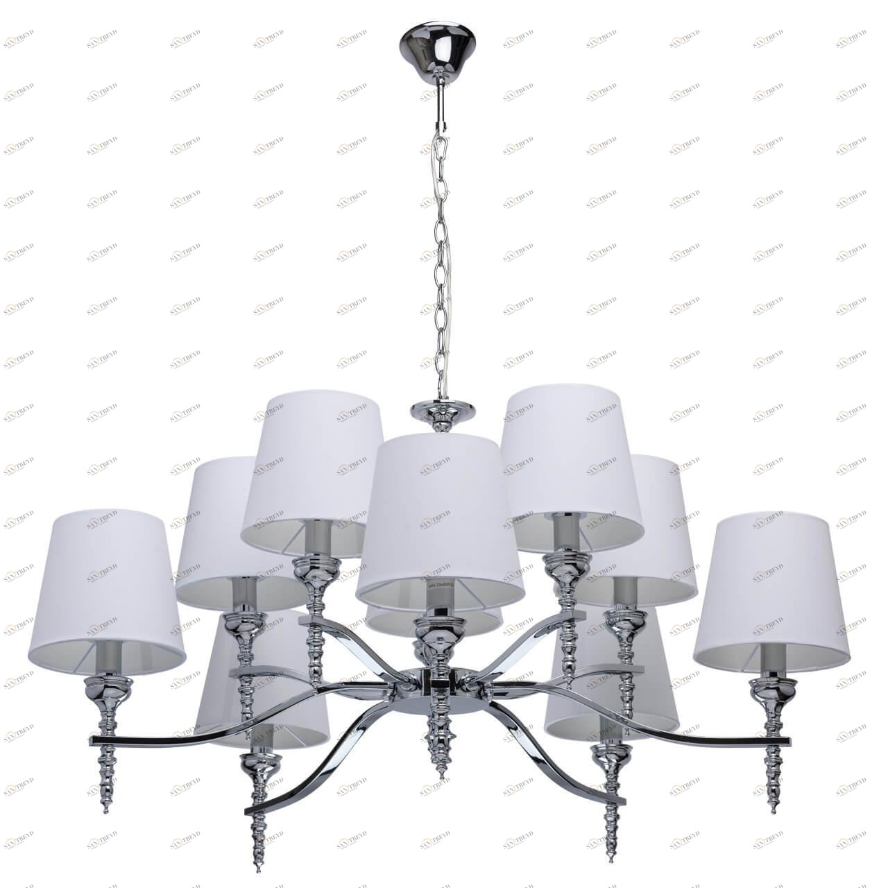 Подвесная люстра MW-Light Онтарио 4 692011110 белая MW-LIGHT ДИЗАЙНЕРСКИЕ, ОНТАРИО 187297 Белый 