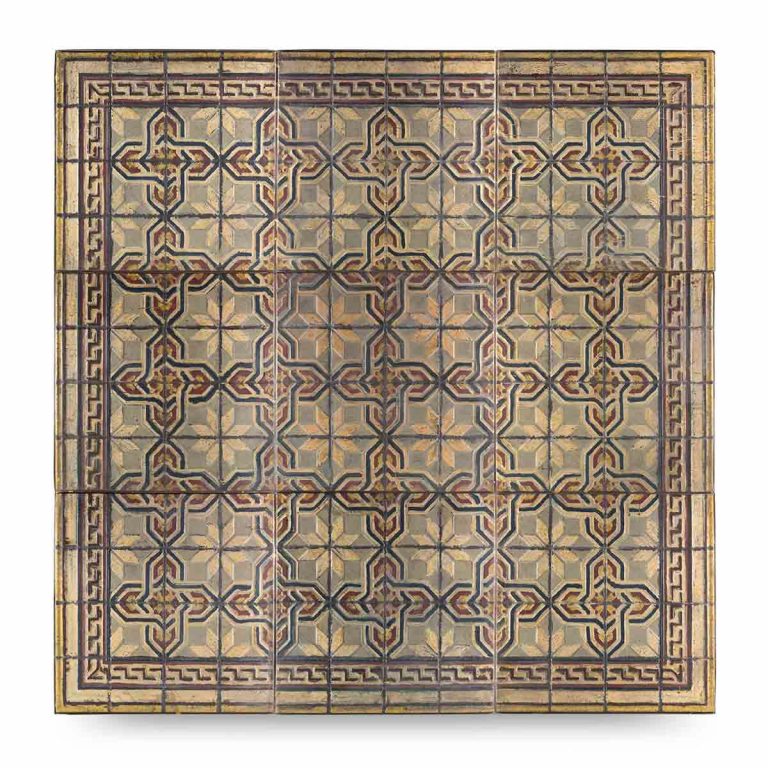 078536 Настенная металлическая панель 9 квадратов Francisco Segarra Santreyd 