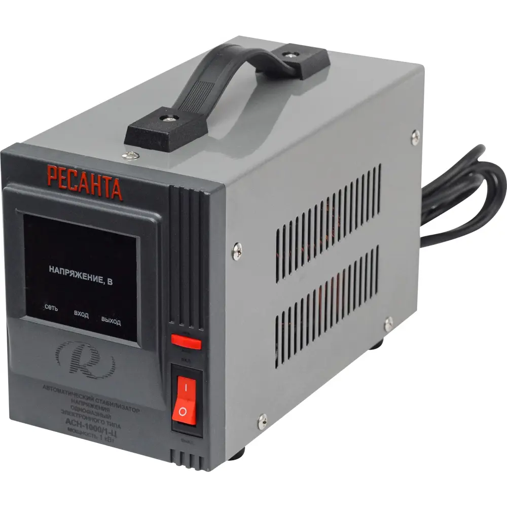 Стабилизатор напряжения Ресанта АСН- 1 000/1-Ц 1 кВт STLM-2155746