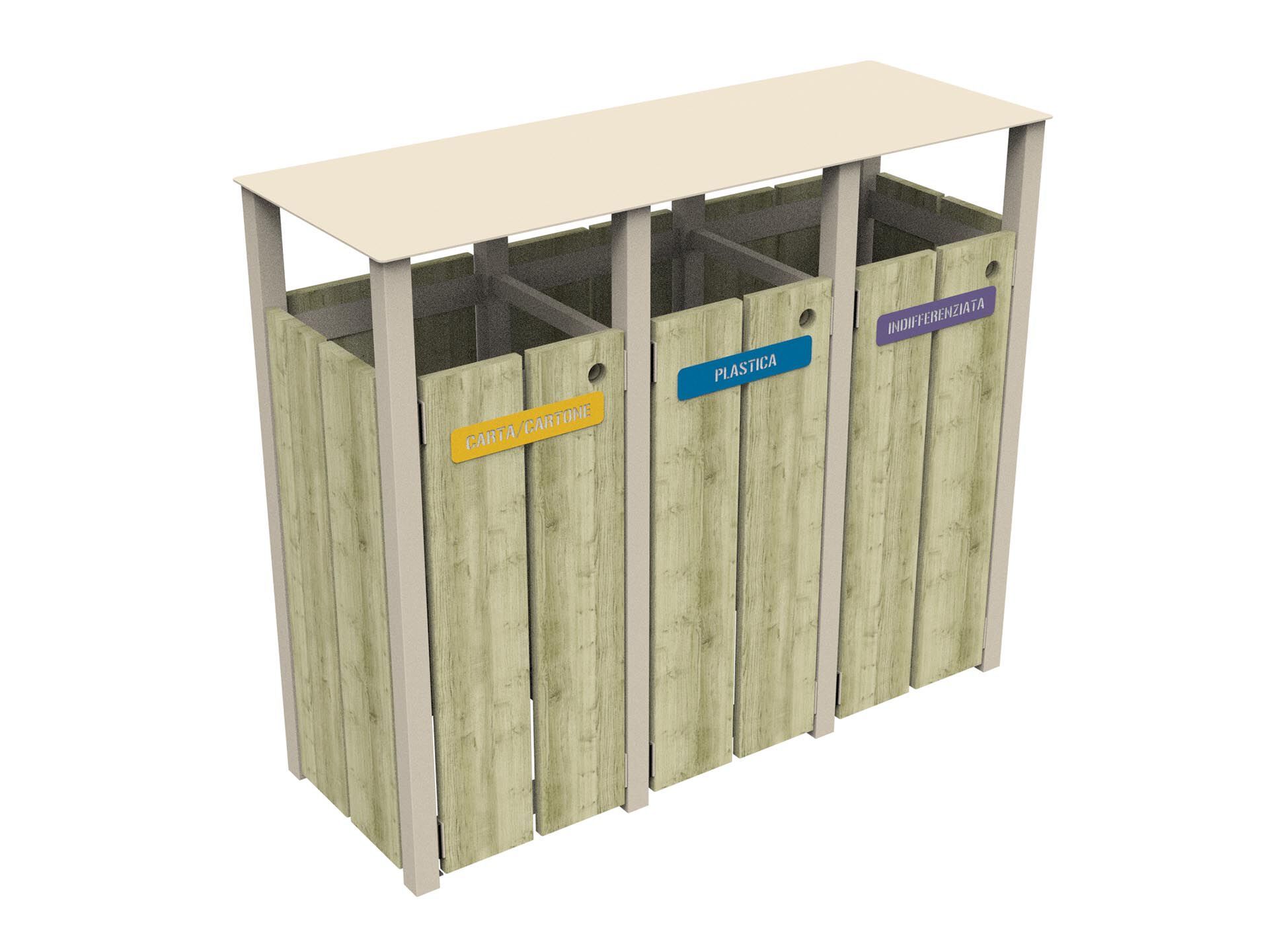 2-слойная корзина для мусора Lazzari MONTANA ARCH-00148501 - Вид №2