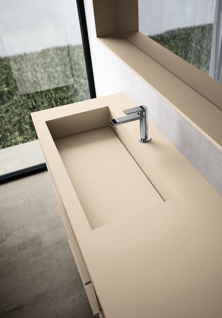 Ideagroup Тумба под умывальник с зеркалом Sense sun-id-1486648 - Вид №1