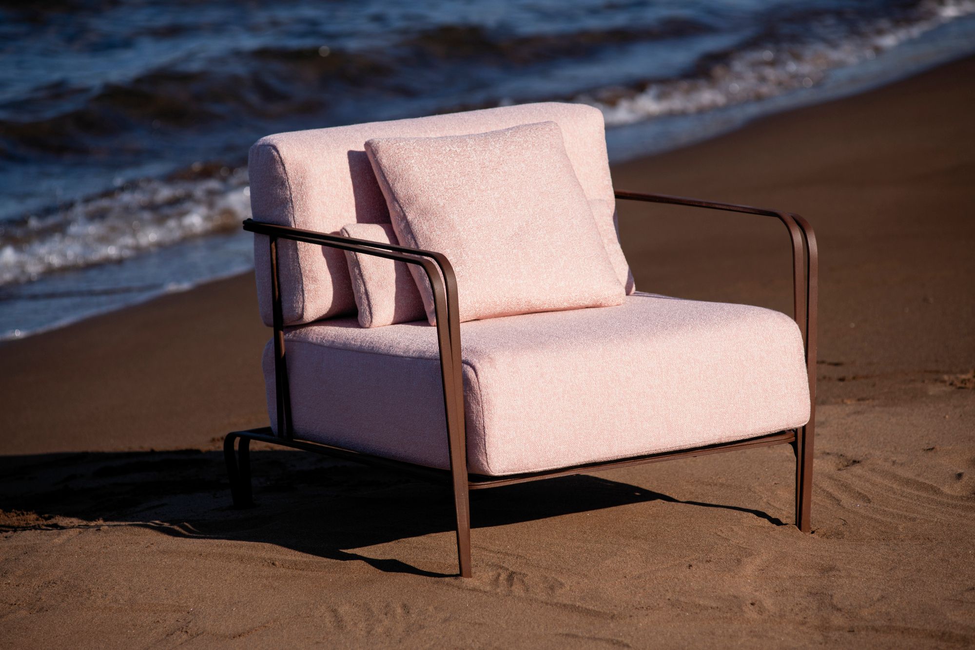 Мягкое садовое кресло Sunbrella® с подлокотниками OFFICINACIANI ARCH-00045605 - Вид №2