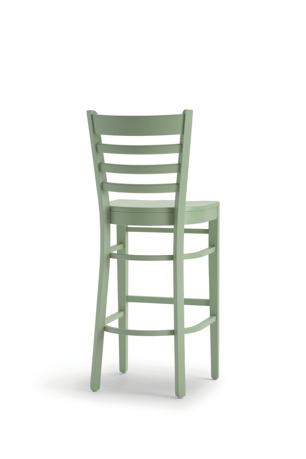 Высокий стул из бука со спинкой Palma Америка ARCH-00064447 - Вид №7