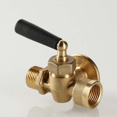 VT.1808.RG.04 Кран для манометра трехходовой с фланцем Valtec 1/2"  - Вид №5