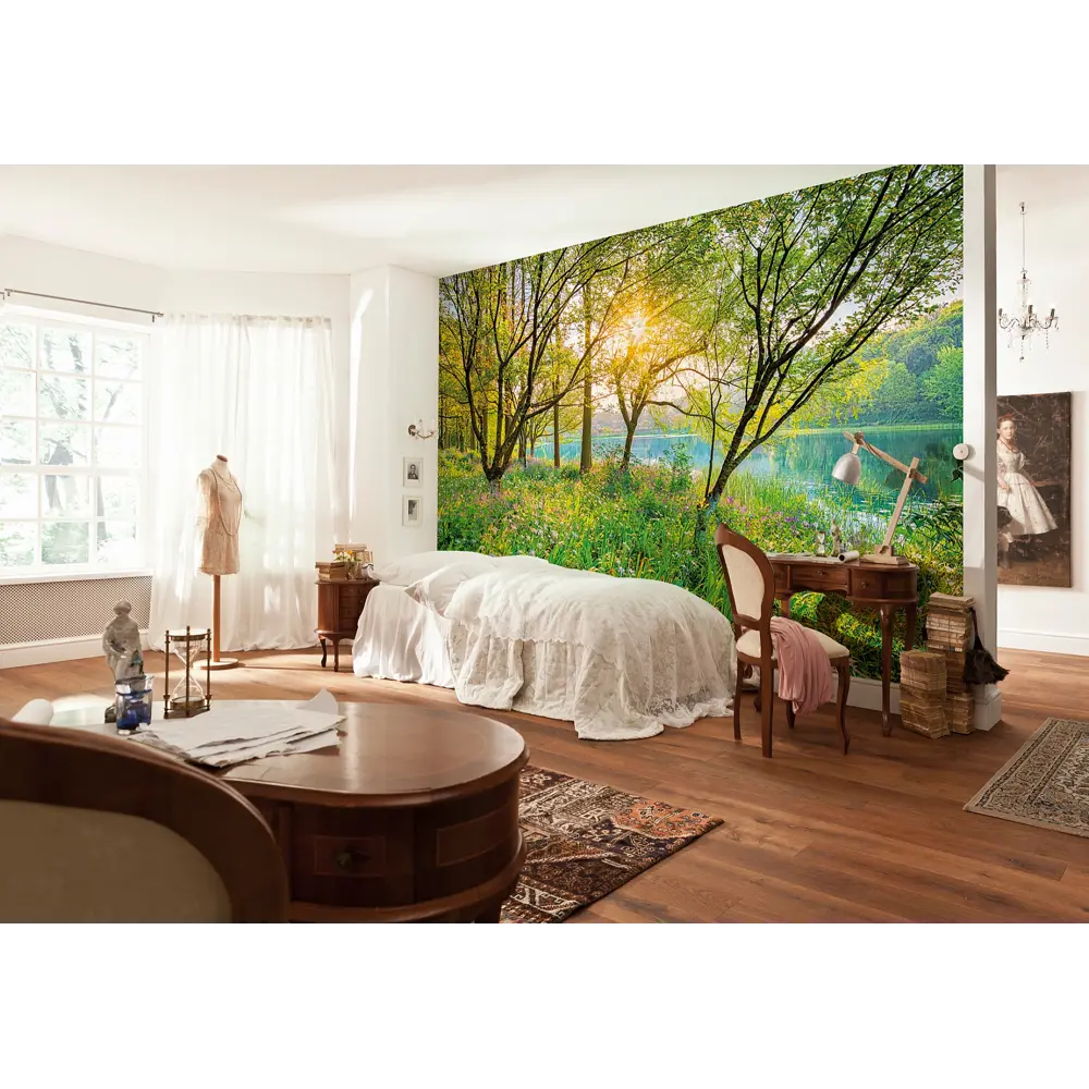 Фотообои бумажные, 368х254 см, Озеро Komar STLM-2157641 - Вид №2