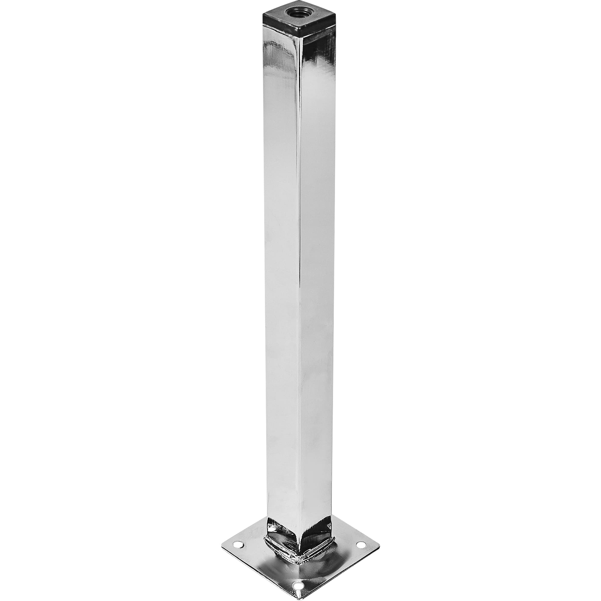 82732790 Ножка квадратная 300х25 мм, сталь, цвет хром Santreyd  - Вид №1