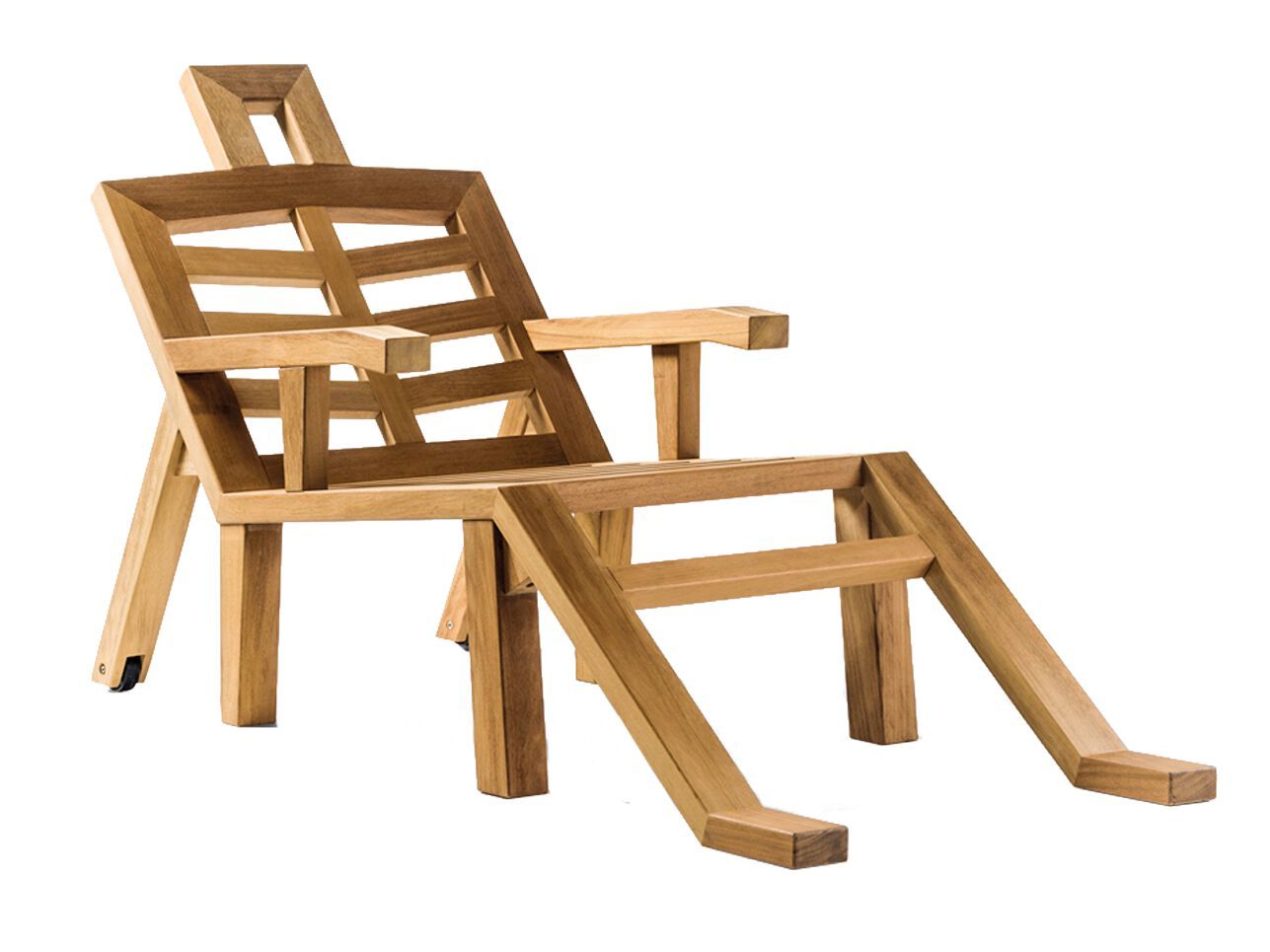 Ироко шезлонг с подлокотниками BD Barcelona дали ARCH-00103746