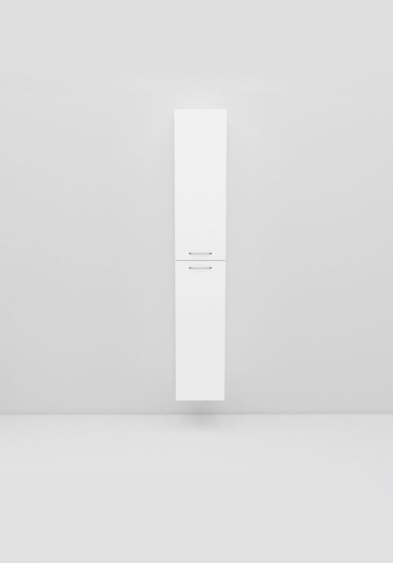 1280 High Cabinet Fix White High Gloss Noro  Белый 