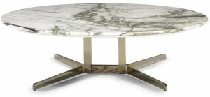 Natuzzi Низкий круглый журнальный столик Campus