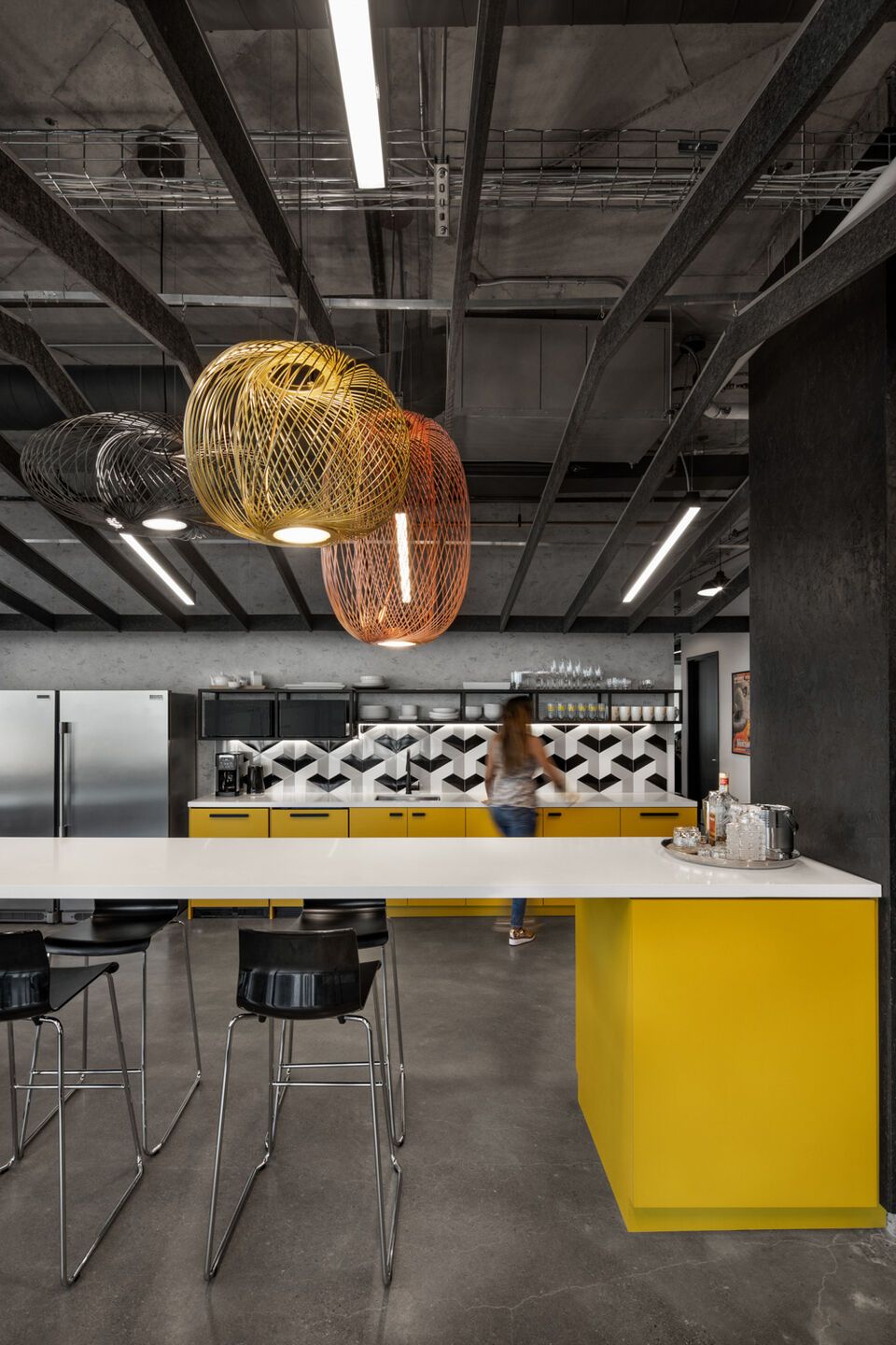 Стальной светодиодный подвесной светильник с регулируемой яркостью PARACHILNA Anwar ARCH-00058359 - Вид №2