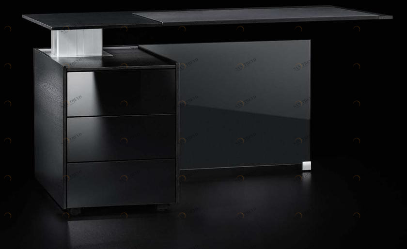 BENE Дубовый стол регулируемый по высоте с ящиками Al sun-id-1463500