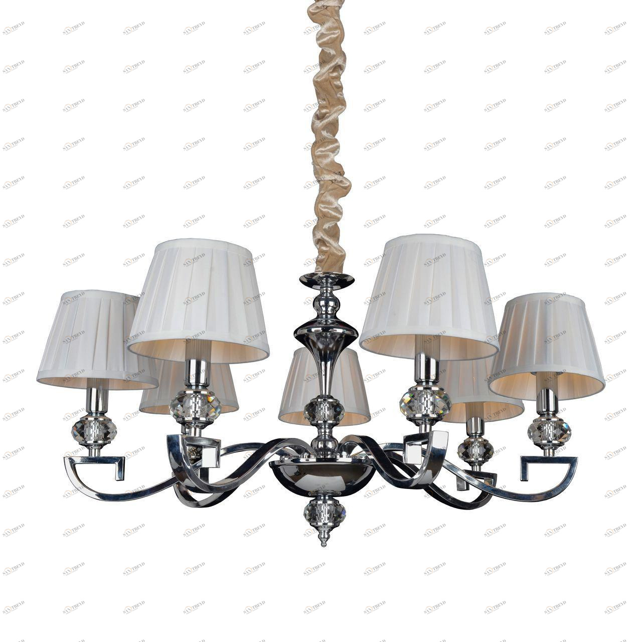 Подвесная люстра Omnilux Mozatte OML-72403-07 OMNILUX ДИЗАЙНЕРСКИЕ, MOZATTE 279745 Белый 