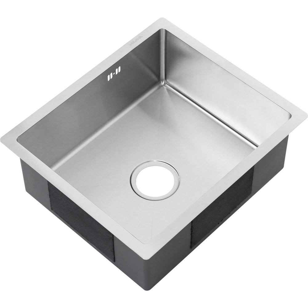 Мойка R5245H MELANA ProfLine 3,0/200 САТИН врезная прямоугольная MLN-R5245H - Вид №6