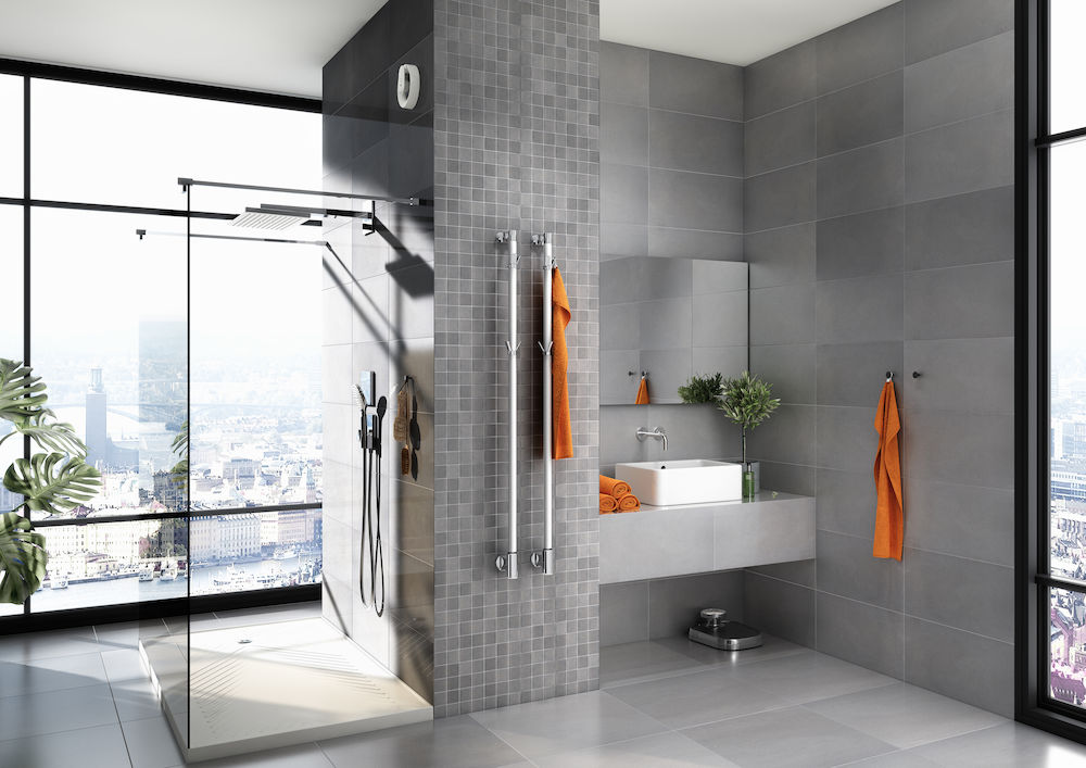 PAX 3550-2 Полотенцесушитель электрический Limbo, вит / за исключением, Moment II ™  - Вид №1