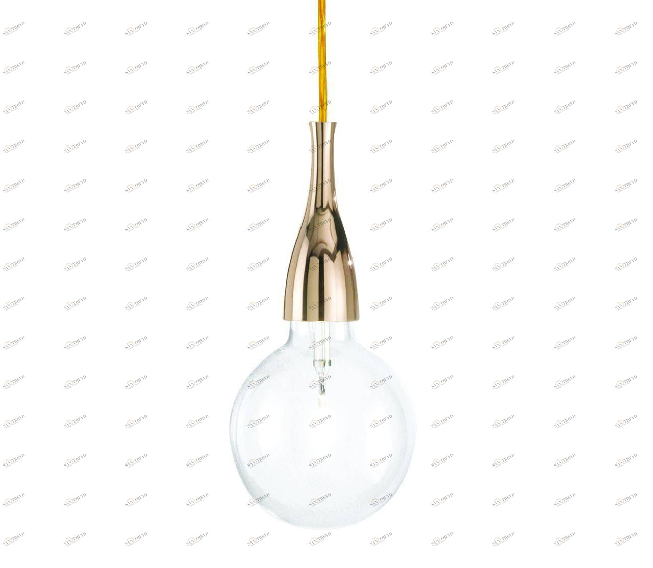 Подвесной светильник Ideal Lux Minimal SP1 Oro IDEAL LUX MINIMAL 071640 Золотой