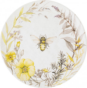10671415 Certified International Тарелка обеденная Certified Int. Пчелки 27см, керамика Керамика