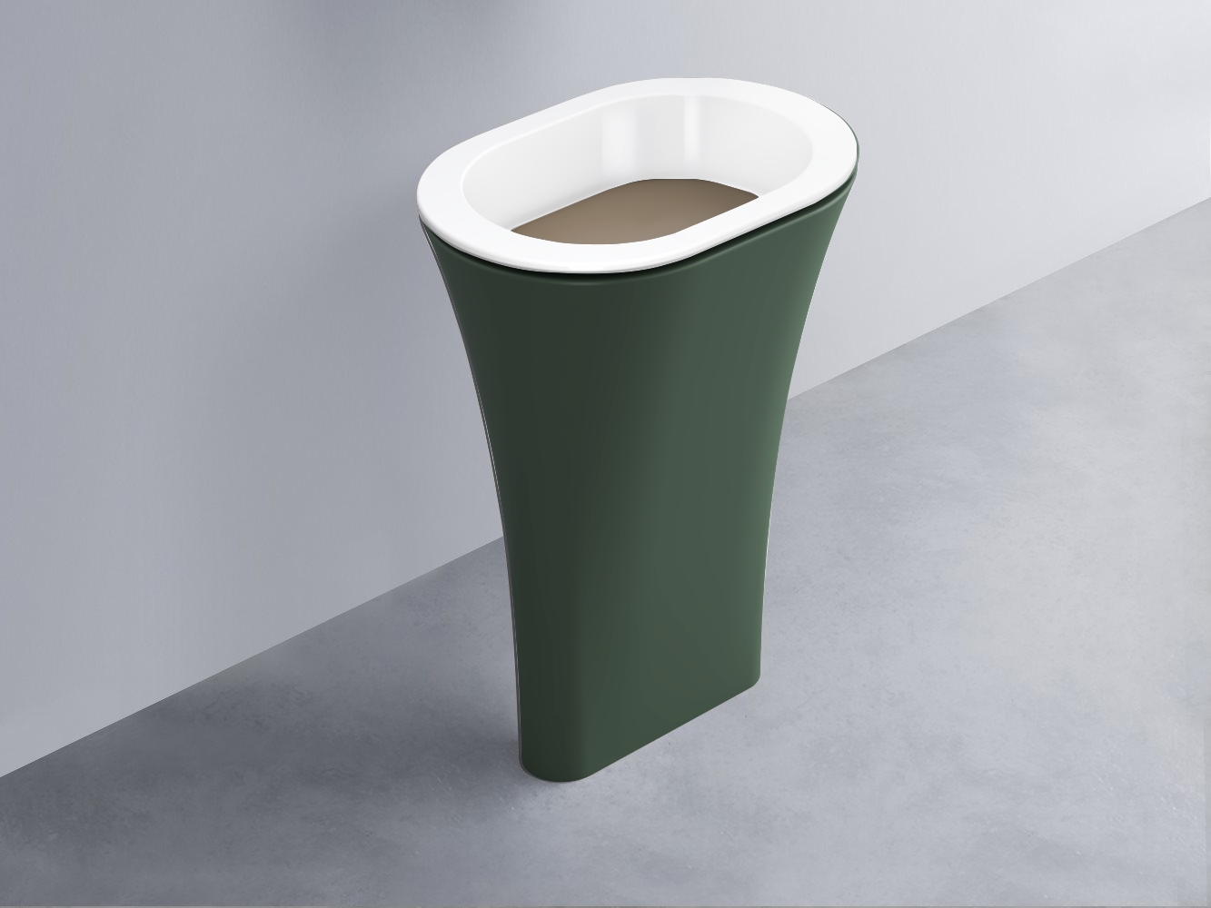 AMLA65-BL+AMPILO-AN+AMCOLO-MU Раковина Amedeo Ovale отдельностоящая cielo Enjoy + Amedeo Ceramica Cielo