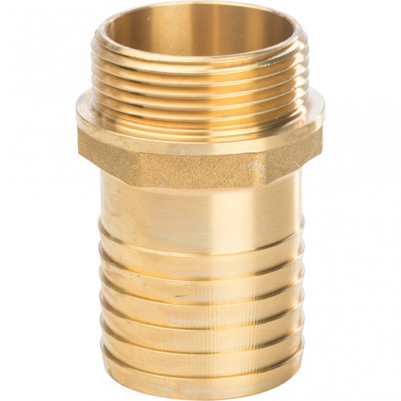 Штуцер НР 1 1/4"х35 латунь STOUT SFT0035011435 - Вид №1