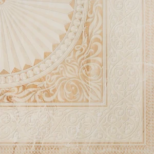 Декор напольный Belani Агат Д1 41.8x41.8 см матовый цвет бежевый