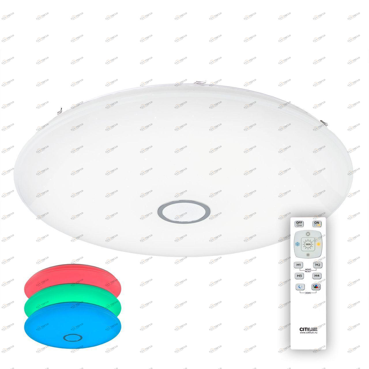 Потолочный светодиодный светильник Citilux СтарЛайт CL703200RGB CITILUX ДИЗАЙНЕРСКИЕ 202180 Белый 