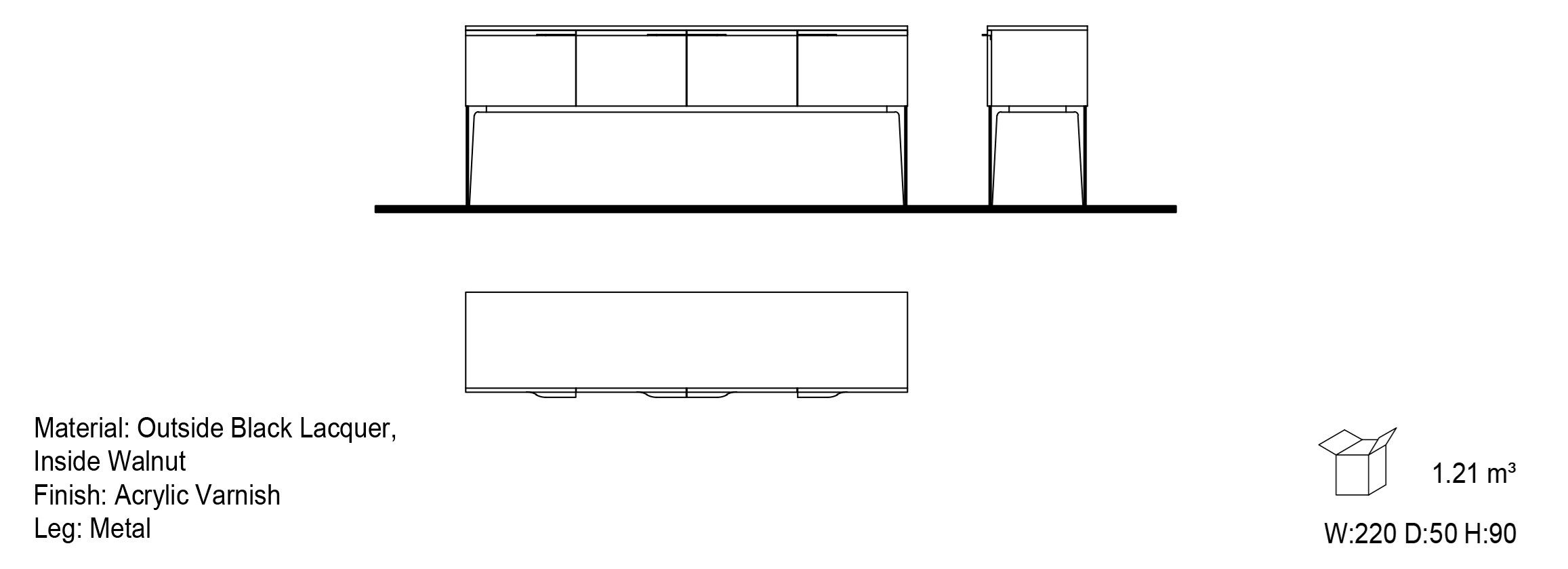 Шкаф из массива дерева Mobi Charm ARCH-00094670 - Вид №3