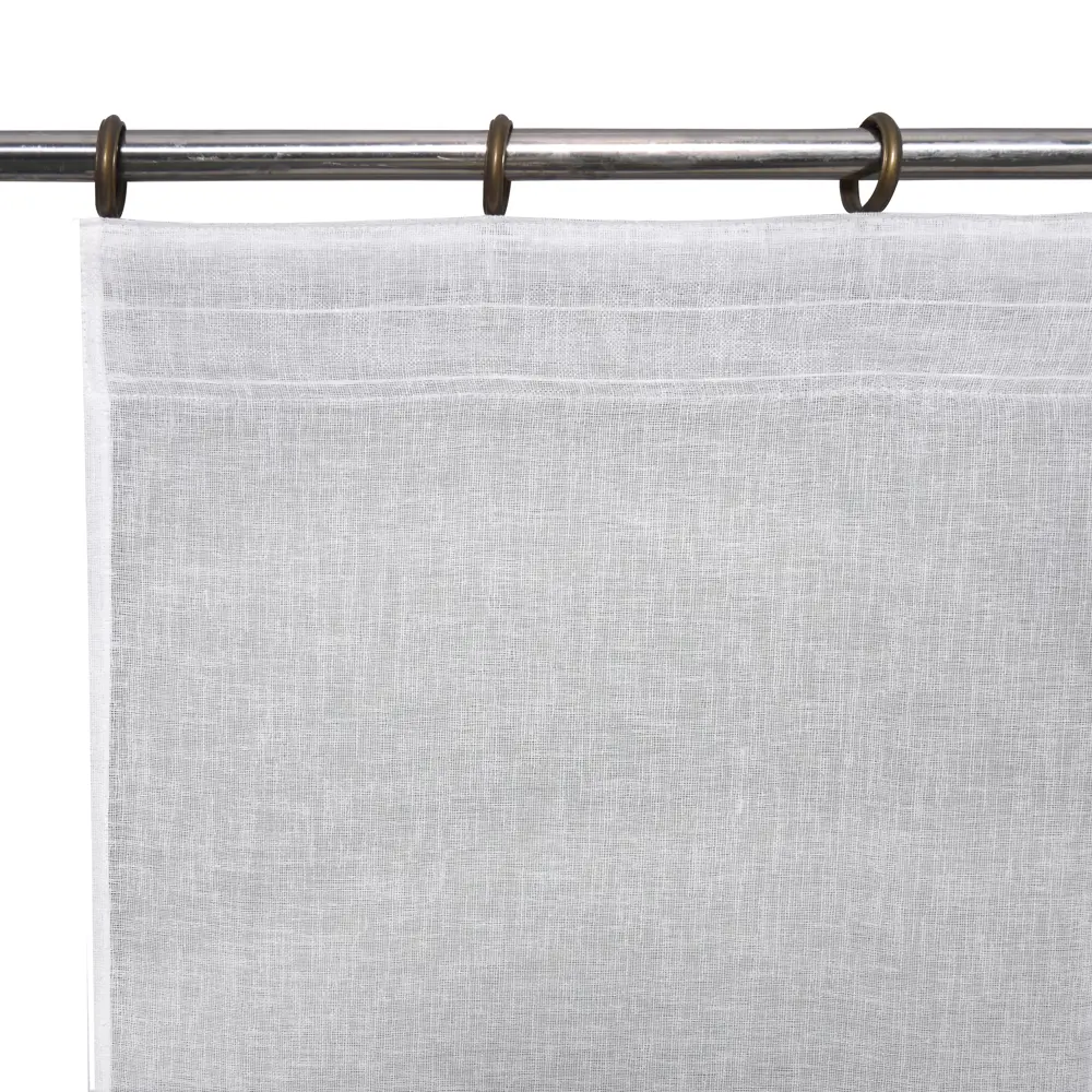 Тюль на ленте Inspire Biri 290x280 см цвет белый STLM-2141429 - Вид №5