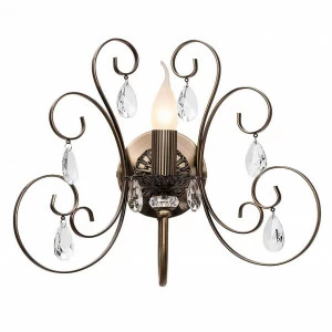Бра настенное бронзовое Silver Light Vienna 155.43.1 SILVER LIGHT СВЕЧА 00-3928090 Бронза
