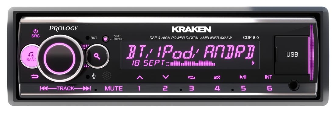 5068445 Автопроигрыватель PROLOGY CDP-8.0 KRAKEN STDN-0126962