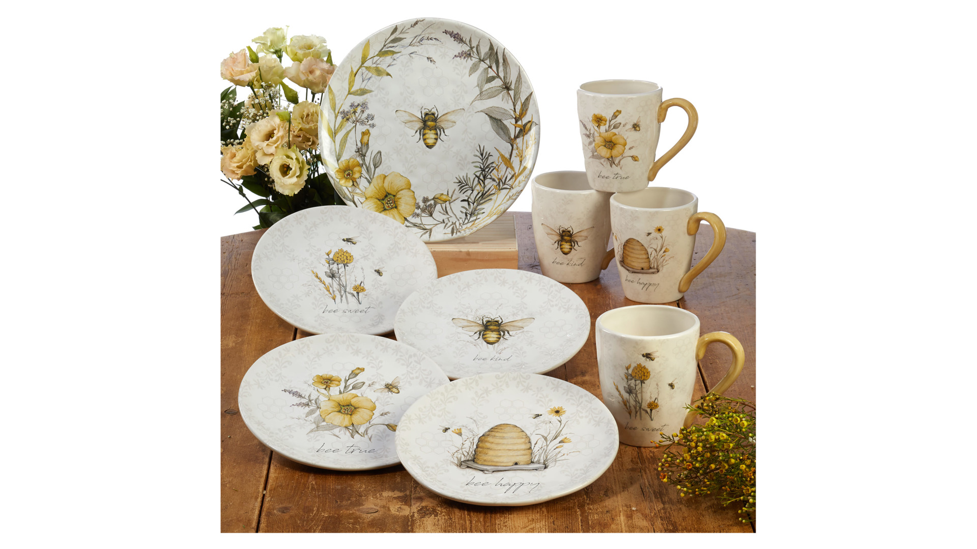 10672178 Certified International Кружка Certified Int. Пчелки. Bee happy 650мл, керамика Керамика  - Вид №3