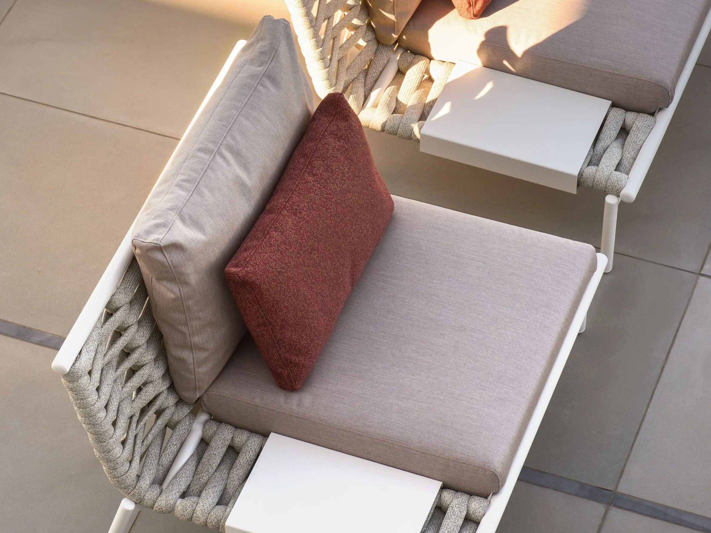 Алюминиевое садовое кресло с порошковым покрытием 10Deka Naida ARCH-00091823 - Вид №3