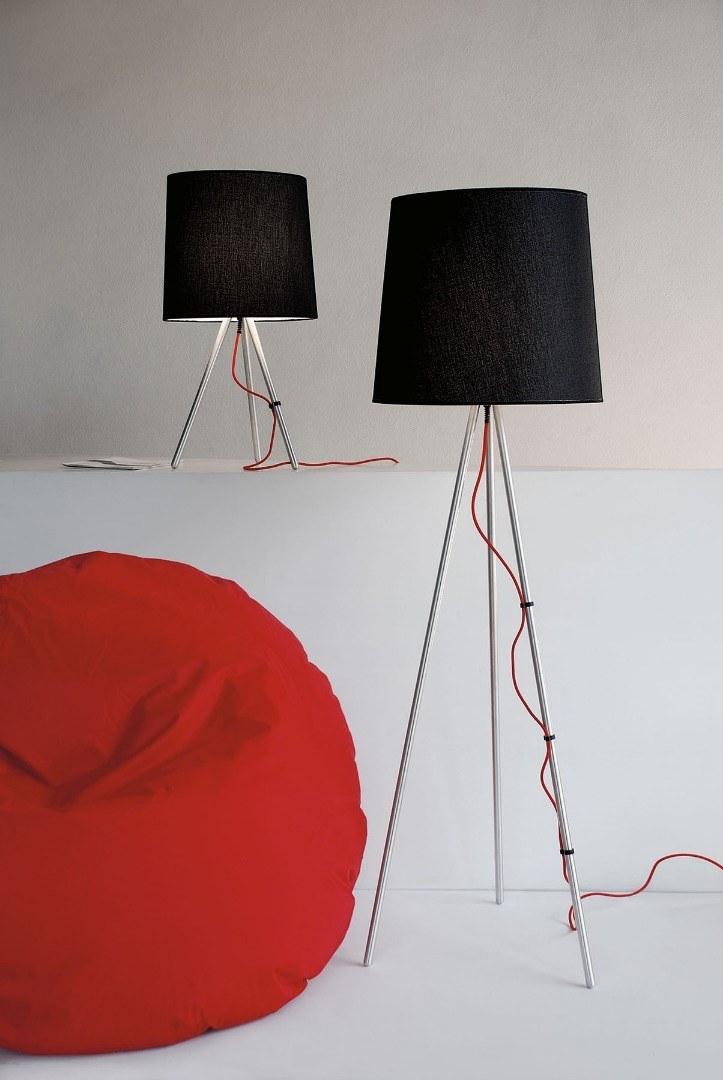 Martinelli Luce Настольная лампа из алюминия с тканевым абажуром Eva 798 - Вид №8