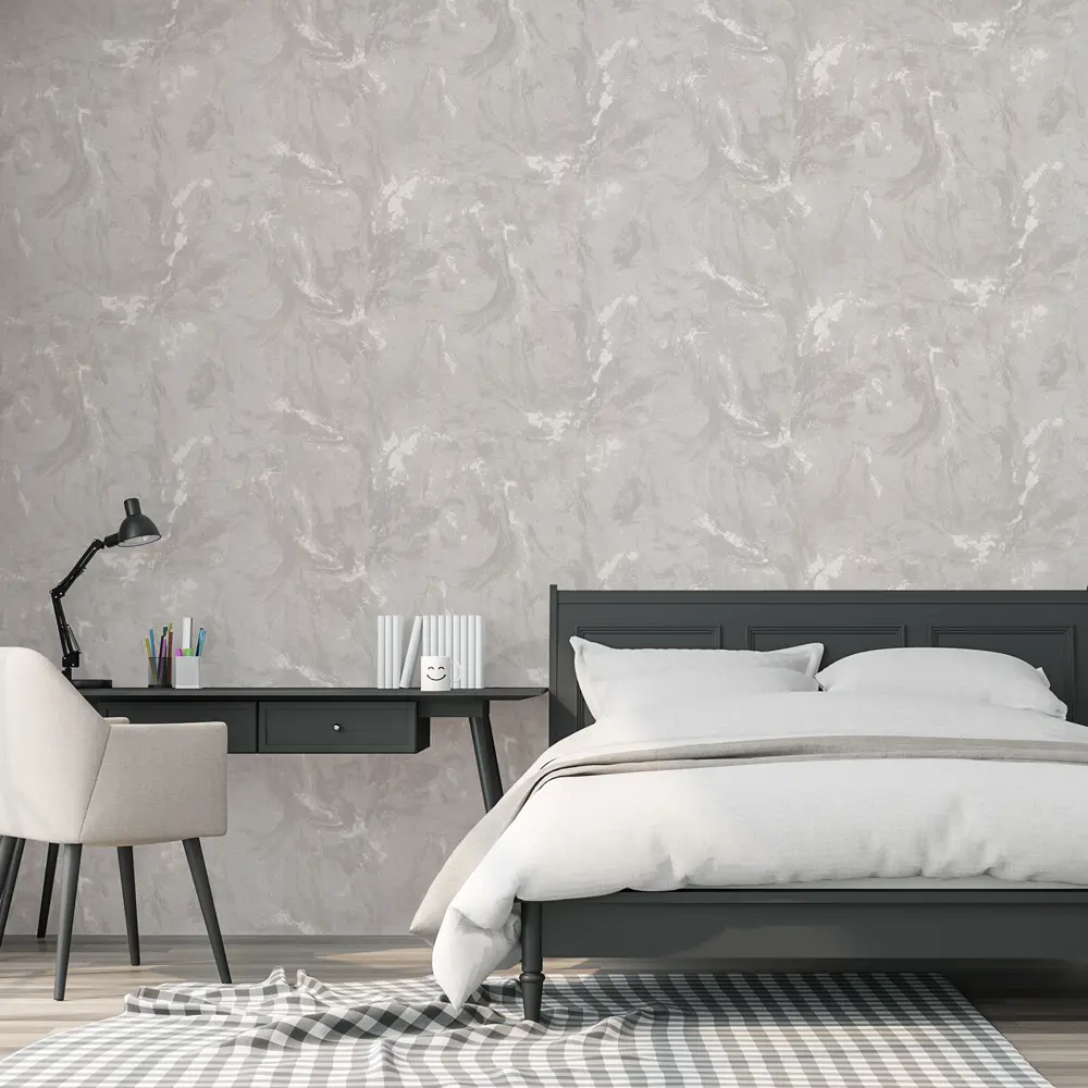Обои флизелиновые Walldecor Пантеон серые 1.06 м 75213-28 89361488 STLM-2071008 - Вид №2