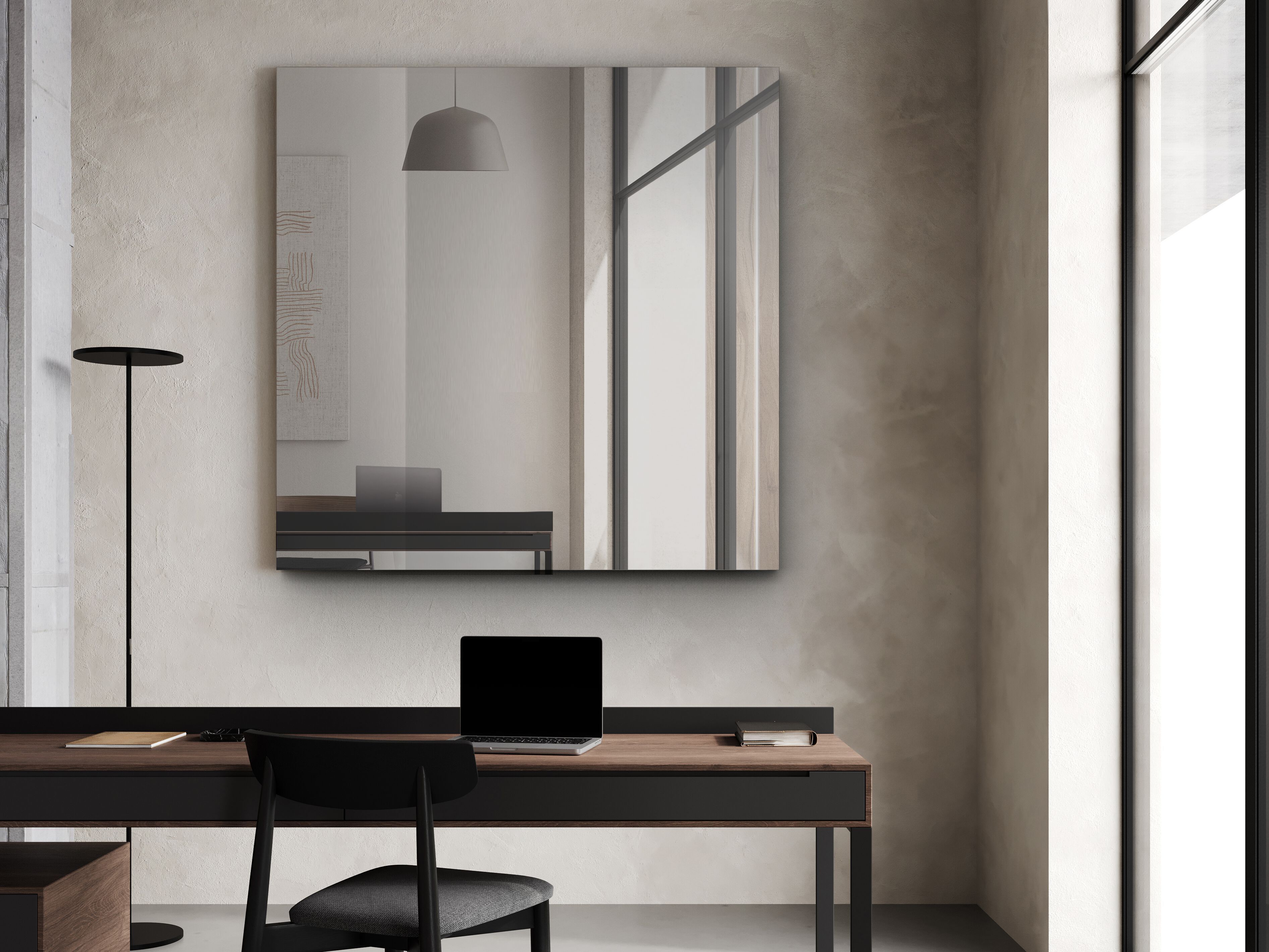 Прямоугольное настенное зеркало со встроенным отсеком для телевизора NEOD Neptune ARCH-00123057 - Вид №3