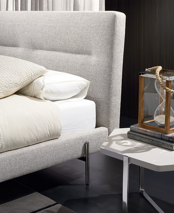 076310 Кровать с изголовьем CasaDesus Sidney Santreyd