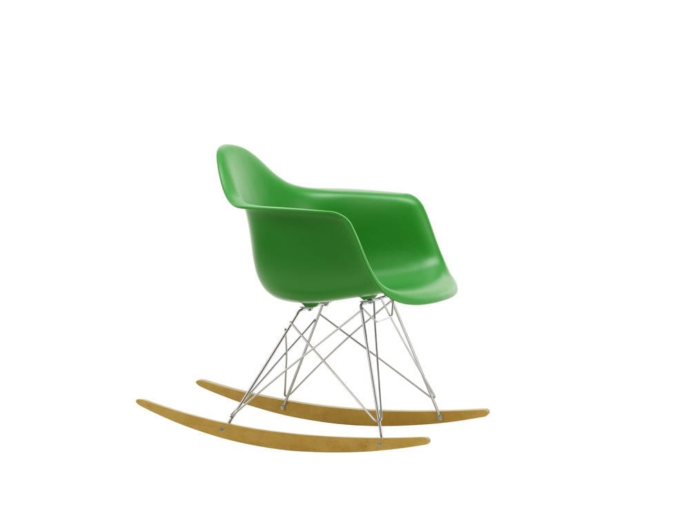 Мягкое тканевое кресло-качалка с подлокотниками VITRA Eames Plastic Chair ARCH-00023828 - Вид №173