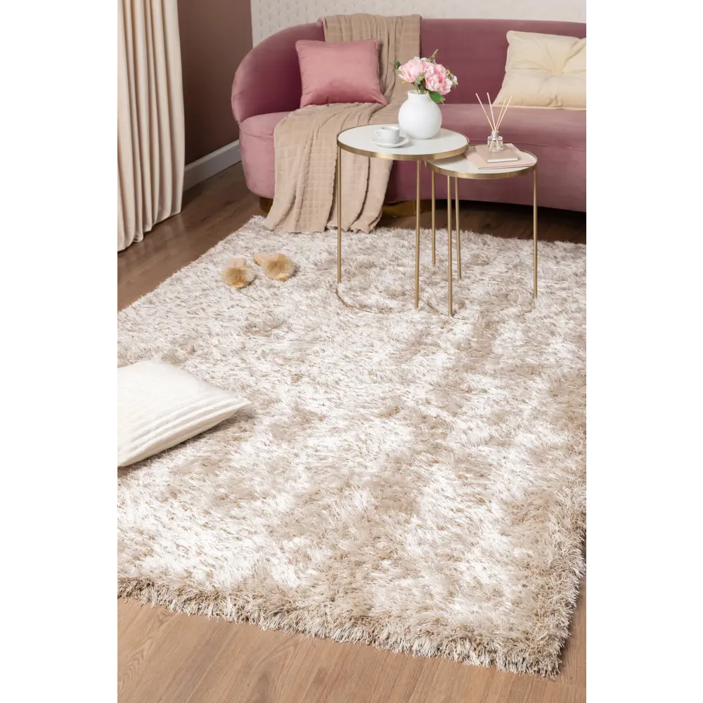 Ковер полипропилен Crystal 51EWE 60x110 см цвет бежевый Tarkett STLM-2113364 - Вид №4