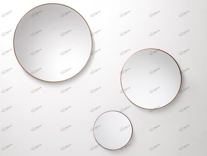 DE CASTELLI Круглое настенное зеркало sun-id-1372741