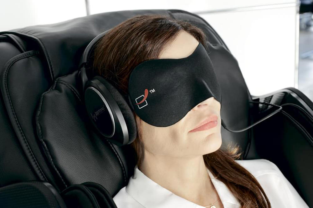 Alphasonic Массажное кресло (альфа соник) BLACK (чёрное) CASADA  - Вид №4