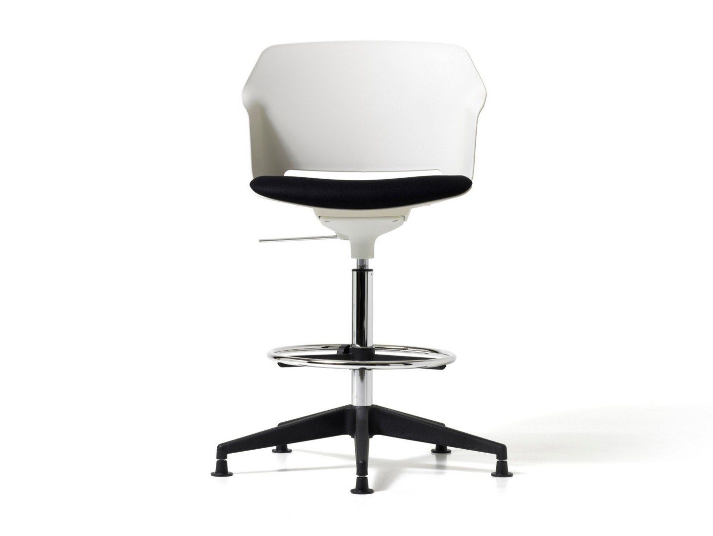 Регулируемый по высоте поворотный офисный стул из полипропилена Diemme Clop ARCH-00081069