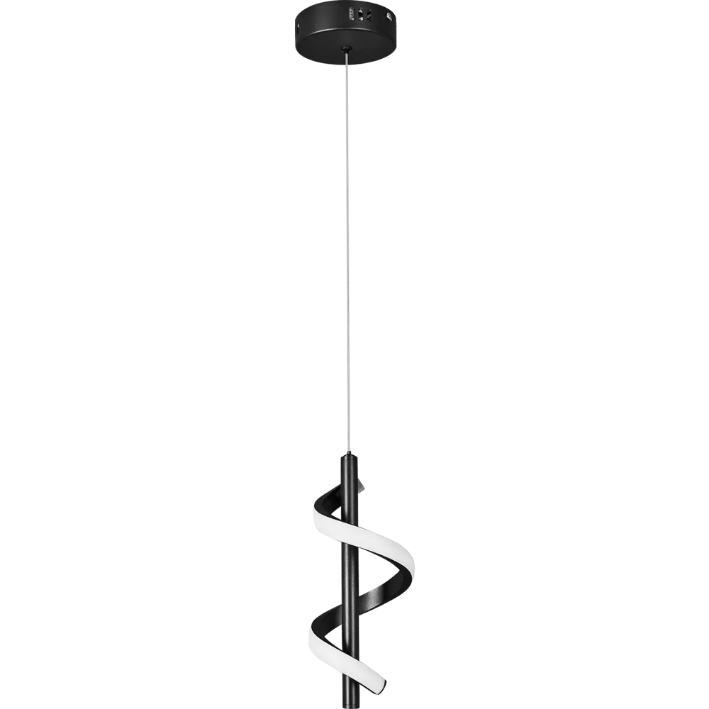 Подвесной светильник светодиодный Helix FR6097PL-L10B цвет черный 89335089 STLM-2015856 Freya  - Вид №1
