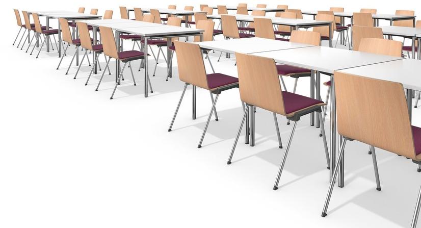 Casala Стул штабелируемый тканевый с обивкой Caliber 2893/00 - Вид №3